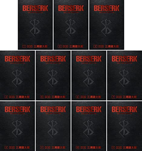 Berserk Deluxe Edition: The Complete Hardcover Collection, Books 1-11