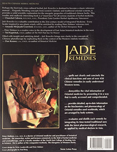 Jade Remedies: A Chinese Herbal Reference for the West, Vol. 2